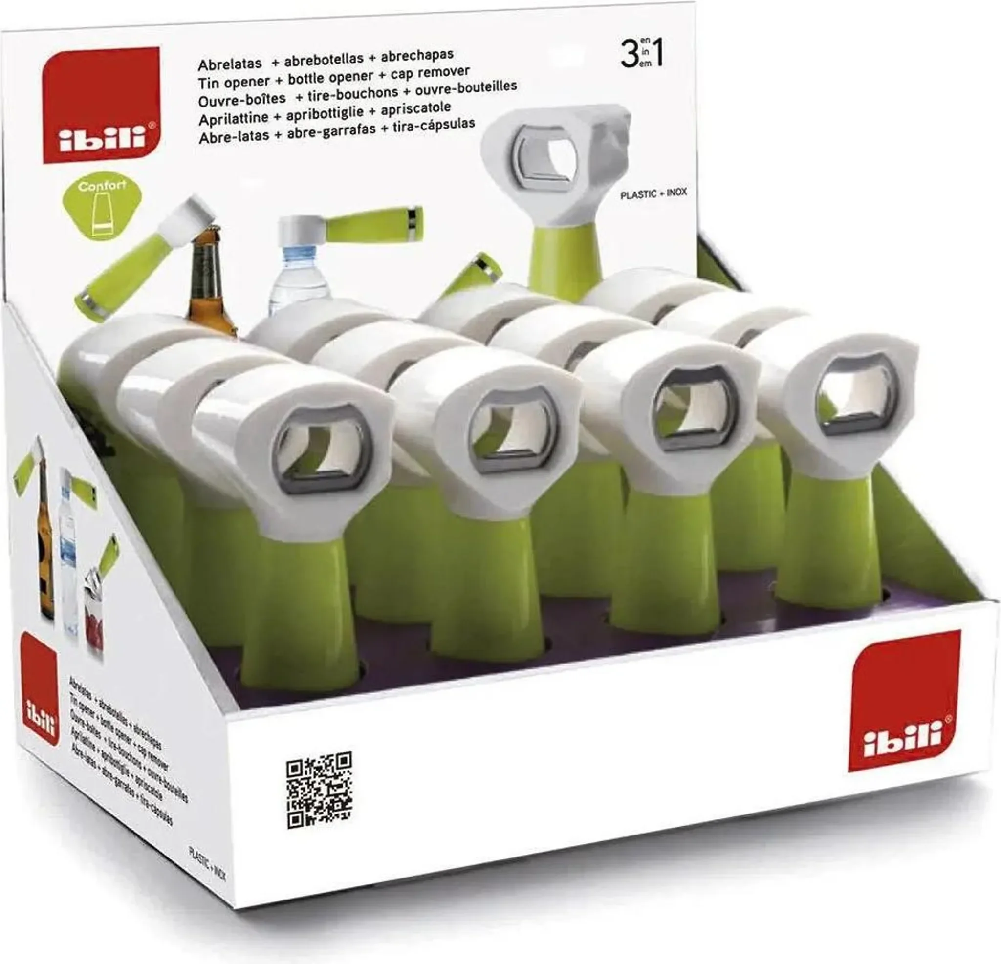 3-in-1 Flaschenöffner & Dosenöffner – vielseitiger Küchenhelfer